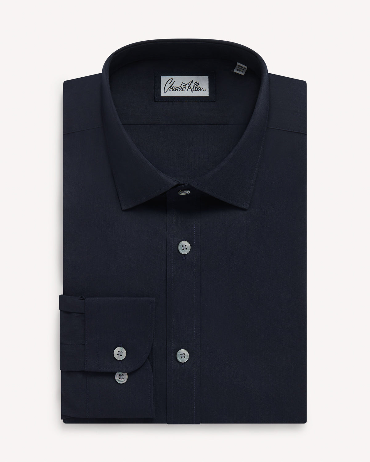 Navy Cotton Shirt