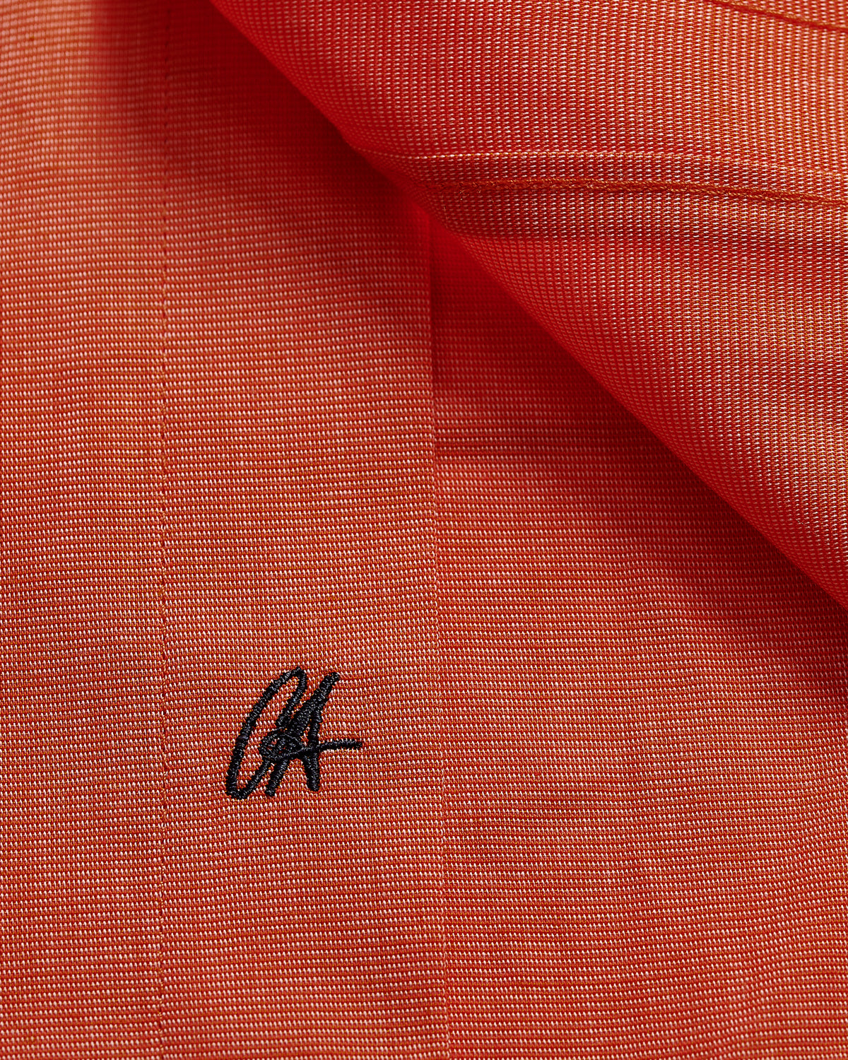 Orange Cotton Shirt