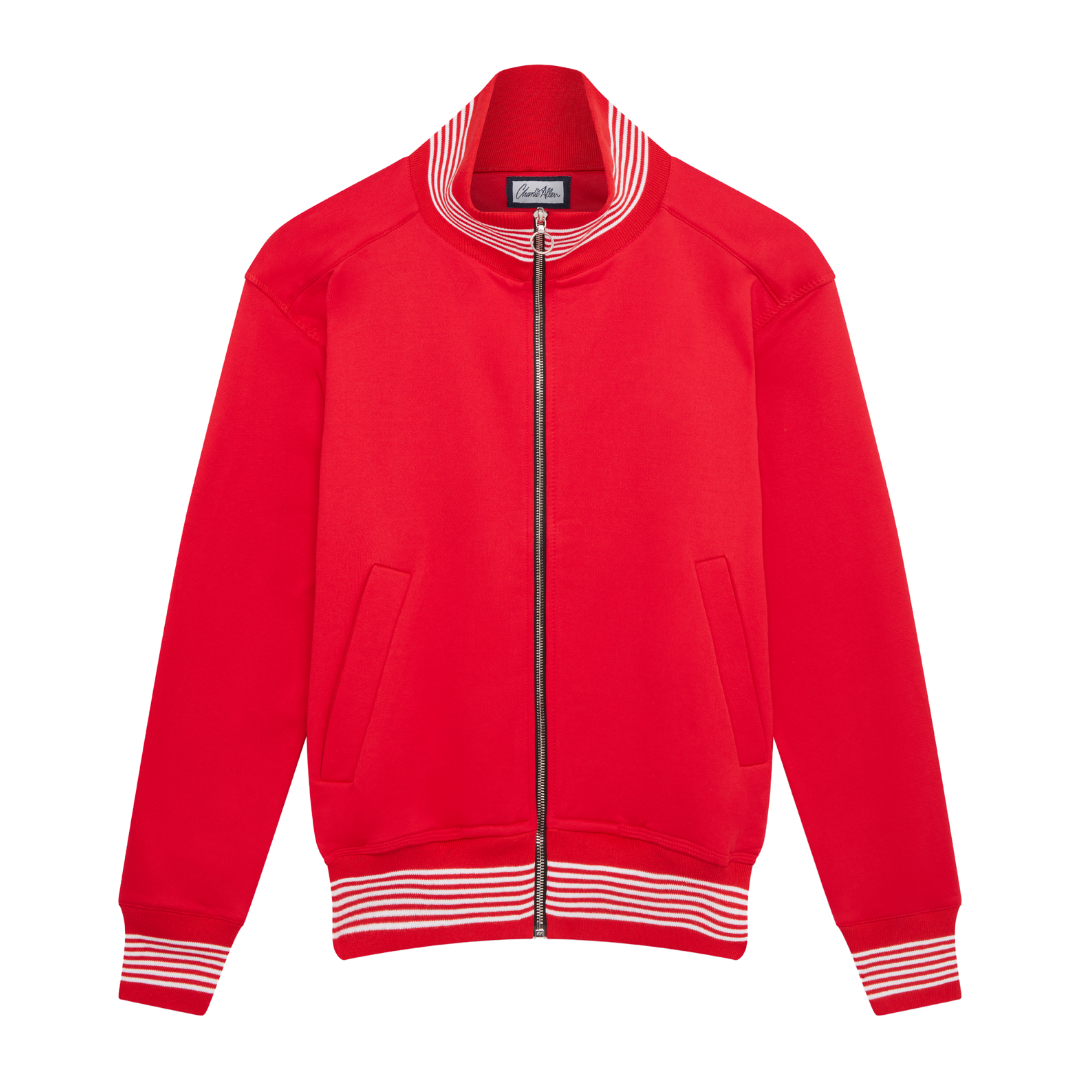 Red Retro  Anthem Jacket