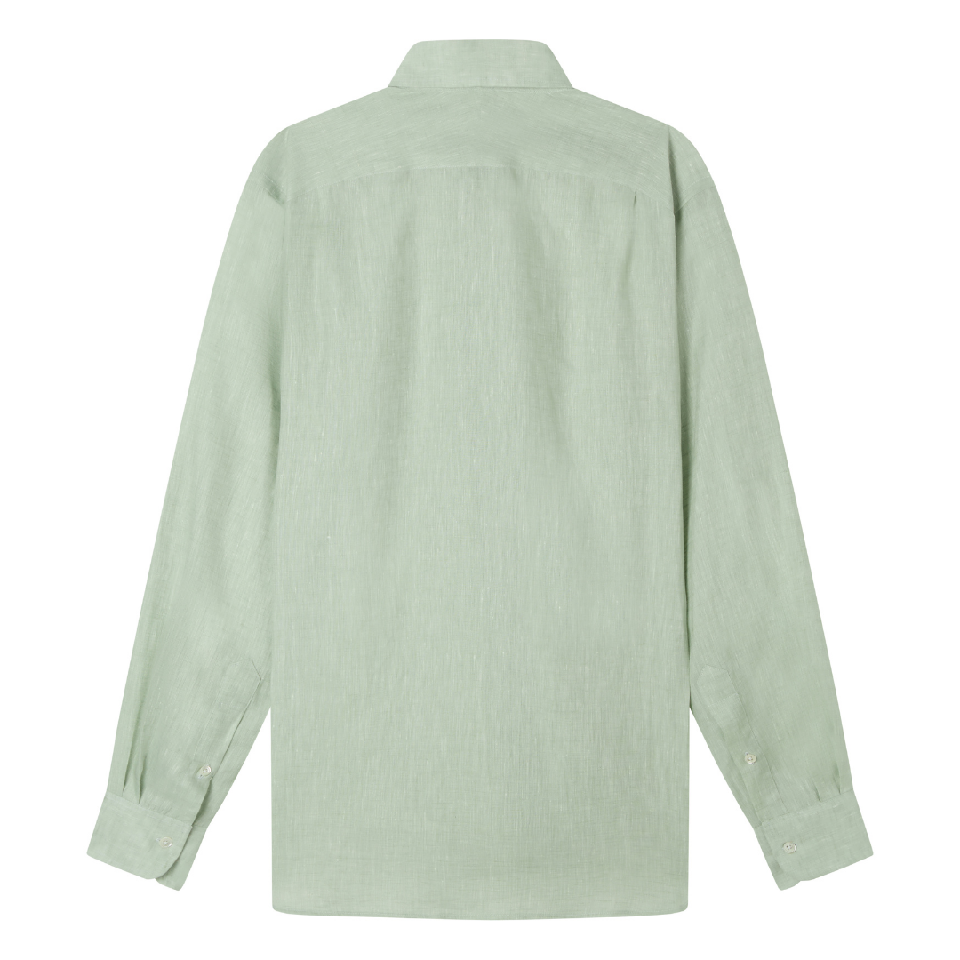 Sage Green  Linen Shirt