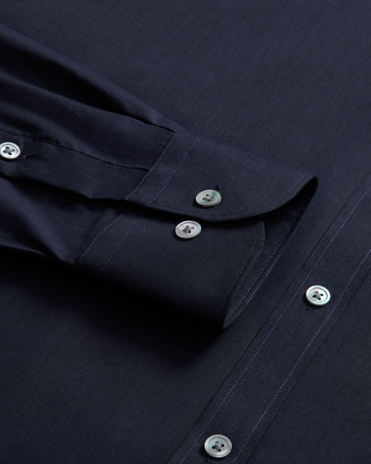 Navy Cotton Shirt