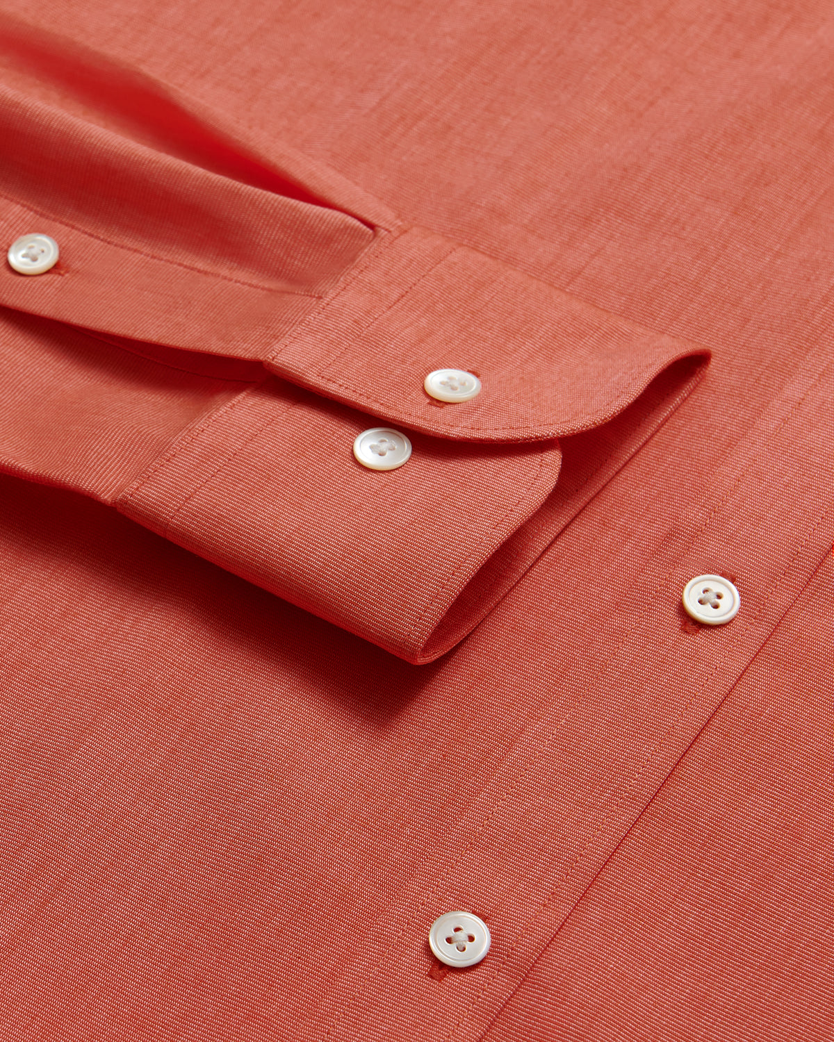 Orange Cotton Shirt